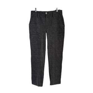 Democracy Womens Ab Solution Twill Stretch Straight Pants Sz 6 Preppy Equestrian